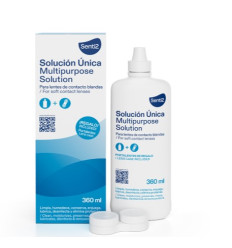SENTI2 SOLUCIÓN ÚNICA PARA LENTES DE CONTACTO BLANDAS 360 ml