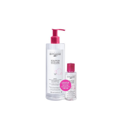 BYPHASSE AGUA MICELAR 2 EN 1 0% ALCOHOL 500 ml