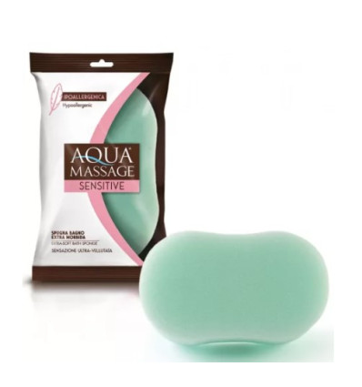 AQUA MASSAGE SENSITIVE ESPONJA DE BAÑO