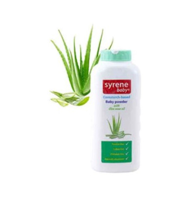 SYRENE BABY POLVO DE TALCO CON ALOE VERA 100 g