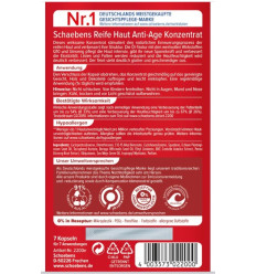 SCHAEBENS Coenzima Q10 PIEL MADURA TRIPLE EFECTO 7 cápsulas ( Fabricadas en Alemania )