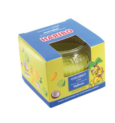 HARIBO COCO Y LIMA VELA PERFUMADA 85 g