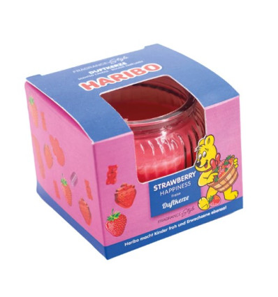 HARIBO FRESA HAPPINESS VELA PERFUMADA 85 g