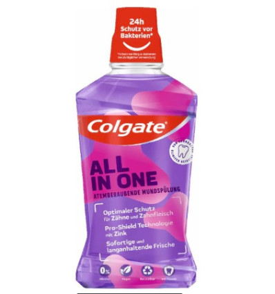 COLGATE ALL IN ONE ENJUAGUE BUCAL 500 ml