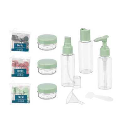 BERILO SET DOSIFICADORES DE VIAJE