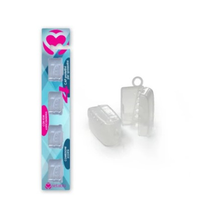 SETABLU PROTECTOR CEPILLO DENTAL 4 UNIDADES