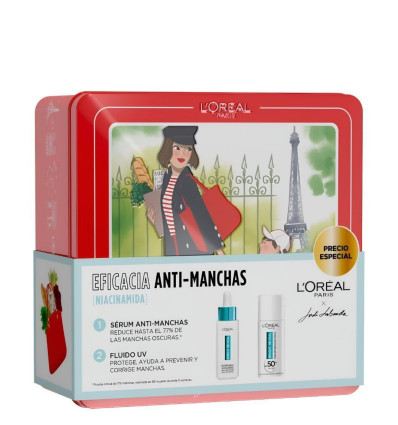 LOREAL COFRE BRIGHT REVEAL SÉRUM 30 ml + FLUIDO DÍA SPF 50 50 ml