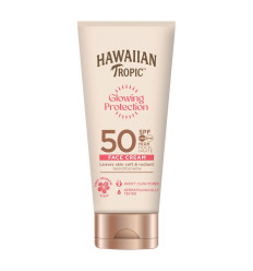 HAWAIIAN TROPIC GLOWING PROTECTION SPF 50 CREMA FACIAL 50 ml