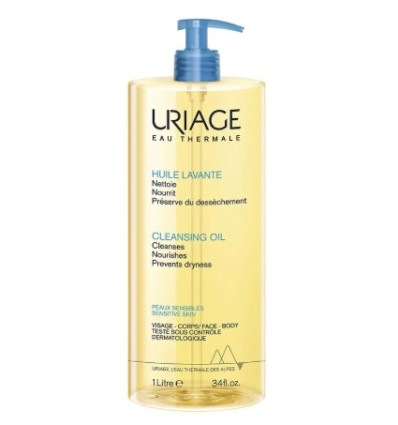 URIAGE ACEITE LIMPIADOR PIELES SENSIBLES CARA & CUERPO 1000 ml