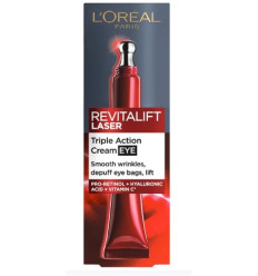 LOREAL REVITALIFT LASER CONTORNO DE OJOS APLICADOR EFECTO FRIO 15 ml