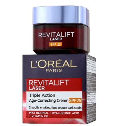 LOREAL REVITALIFT LASER CREMA ANTI-EDAD DIA 50 ML
