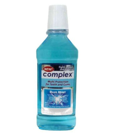 COMPLEX ENJUAGUE BUCAL BLUE MINT 400 ml