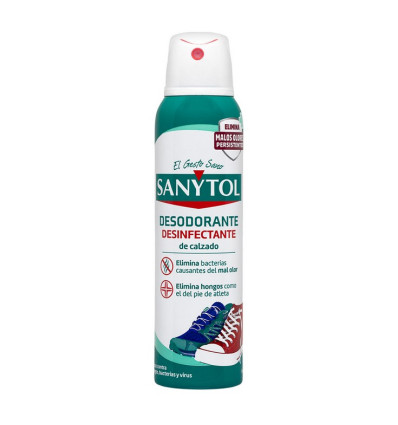 SANYTOL DESODORANTE DESINFECTANTE CALZADO 150 ml