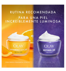 OLAY PACK VITAMIN C +AHA 24 GEL CREMA DE DIA 50 ml + RETINOL 24 CREMA NOCHE 50 ml + MASAJEADOR FACIAL OLAY PACK VITAMIN C +AHA 24 GEL CREMA DE DIA 50 ml + RETINOL 24 CREMA NOCHE 50 ml + MASAJEADOR FACIAL