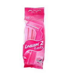 LASER 2 LADY CUCHILLAS 2 HOJAS 10 unidades