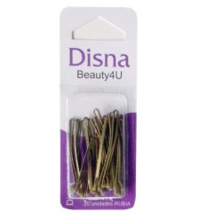 DISNA HORQUILLAS DE PELO RUBIAS 20 UNIDADES