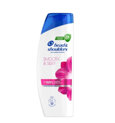 H&S SMOOTH & SILKY CHAMPÚ ANTICASPA 250 ml