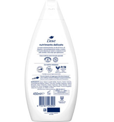 DOVE GEL DE DUCHA NUTRITIVO SUAVE CON ACEITE DE COCO 450 ml DOVE GEL DE DUCHA NUTRITIVO SUAVE CON ACEITE DE COCO 450 ml