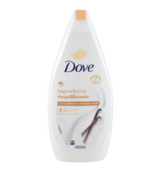 DOVE GEL DE DUCHA REEQUILIBRANTE CON MANTECA DE KARITÉ 450 ml