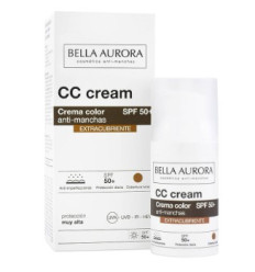 BELLA AURORA CC CREAM SPF 50 ANTIMANCHAS EXTRACUBRIENTE 30 ml