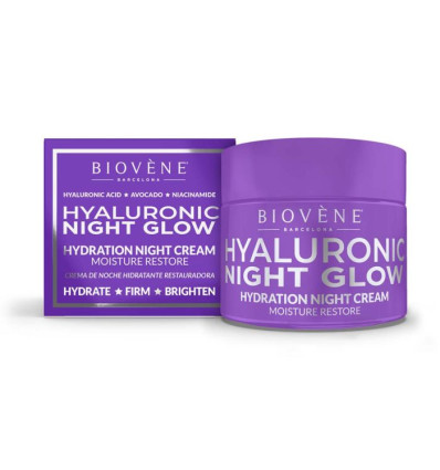 BIOVENE HYALURONIC CREMA DE NOCHE HIDRATANTE RESTAURADORA 50 ml