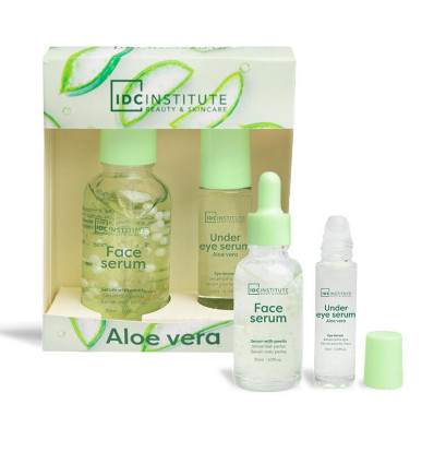 IDC INSTITUTE ALOE VERA SHINNING DUO SET Ref. 44156