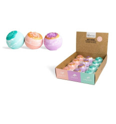 Pack 3 Bombas de baño redondeadas sales zen idc institute ref 99019