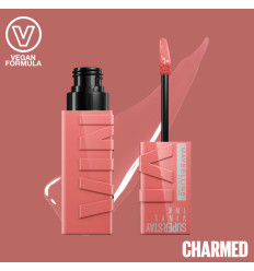MAYBELLINE SUPERSTAY VINYL INK 100 CHARMED