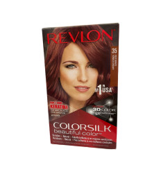 REVLON COLORSILK TINTE SIN AMONIACO 35 ROJO VIBRANTE