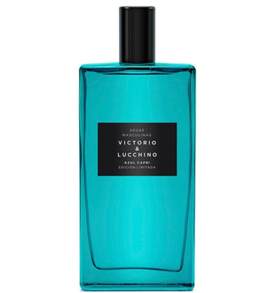VICTORIO & LUCCHINO AGUAS MASCULINAS AZUL CAPRI EDICIÓN LIMITADA EDT 150 ml SPRAY SIN CAJA