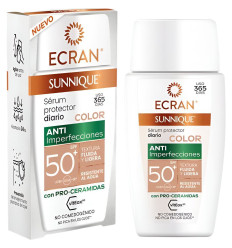 ECRAN SUNNIQUE SÉRUM SPF 50 PROTECTOR DIARIO COLOR 40 ml