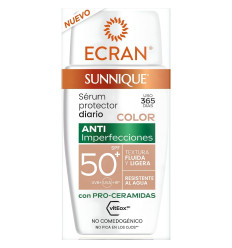 ECRAN SUNNIQUE SÉRUM SPF 50 PROTECTOR DIARIO COLOR 40 ml