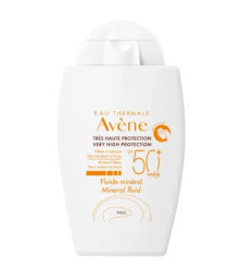 AVENE FLUIDO MINERAL SPF 50 PIELES SENSIBLE INTOLERANTES 40 ml