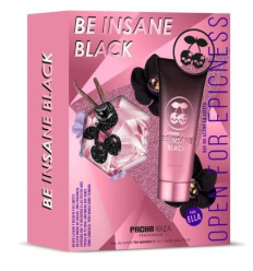 PACHA IBIZA BE INSANE BLACK EDT 80 ml SPRAY + BODY LOTION 75 ml PACHA IBIZA BE INSANE BLACK EDT 80 ml SPRAY + BODY LOTION 75 ml