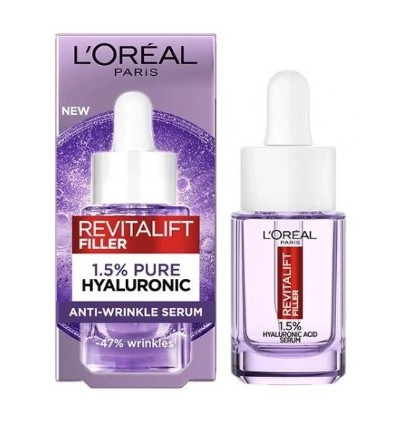 LOREAL REVITALIFT FILLER Sérum Antiarrugas 1.5% ácido hialurónico 15 ml