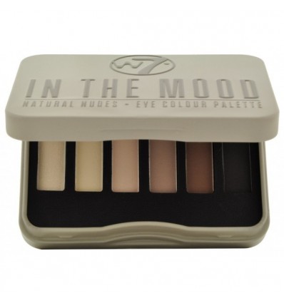 W7 IN THE MOOD NATURALS NUDES PALETA 6 SOMBRAS 7 g