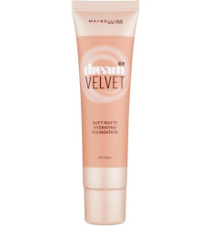 MAYBELLINE DREAM VELVET SOFT-MATTE HYDRATING FOUNDATION 40 FAWN 30 ml