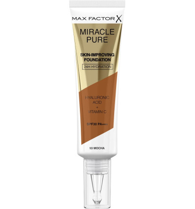 MAXFACTOR MIRACLE PURE skin-improving base de maquillaje 93 MOCHA 30 ml