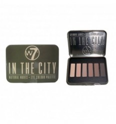 W7 IN THE CITY NATURAL NUDES PALETA 6 SOMBRAS