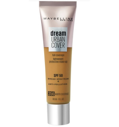 MAYBELLINE DREAM URBAN COVER MAKE UP SPF 50 356 WARM COCONUT30 ml