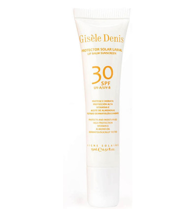 GISELE DENIS PROTECTOR SOLAR LABIAL SPF 30 con Vitamina E 15 ml