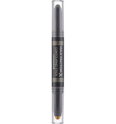 MAX FACTOR CONTOURING STICK EYESHADOW BRONZE MOON & BROWN PERFECT