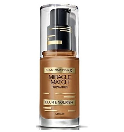 MAX FACTOR MIRACLE MATCH FOUNDATION 90 TOFFEE 30 ml