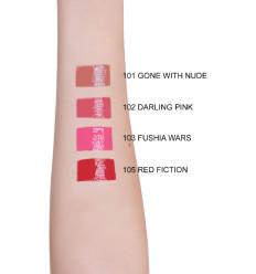 LOREAL LIP PAINT MATTE LIQUID LIPSTICK 101 GONE WITH THE NUDE 8 ML