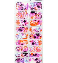 LOREAL LE NAIL ART 031 TIE-DYE ROCKS 18 STICKERS