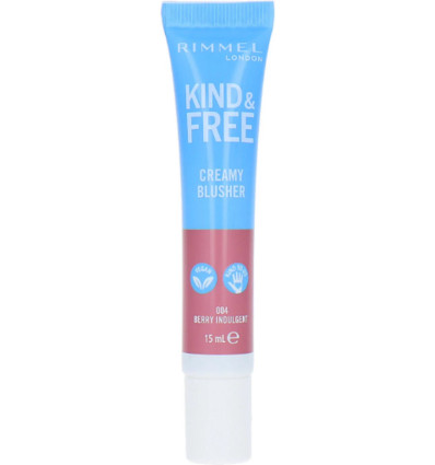 RIMMEL KIND & FREE CREAMY BLUSHER 004 BERRY INDULGENT 15 ml