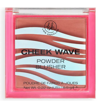 BH LOS ANGELES CHEEK WAVE POWDER BLUSHER POOLSIDE PINK 6.5 g