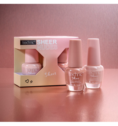 TECHNIC SHEER NUDES NAIL DUO R 995210