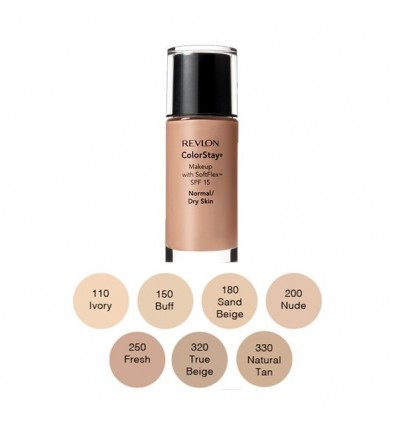 REVLON COLORSTAY MAKEUP SPF 15 NORMAL / DRY SKIN 200 NUDE 30 ml