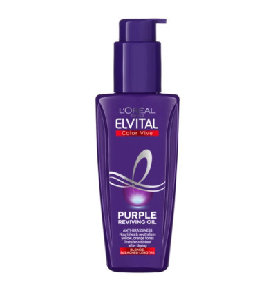 LOREAL ELVIVE PURPLE ACEITE REVITALIZANTE CAPILAR 100 ml